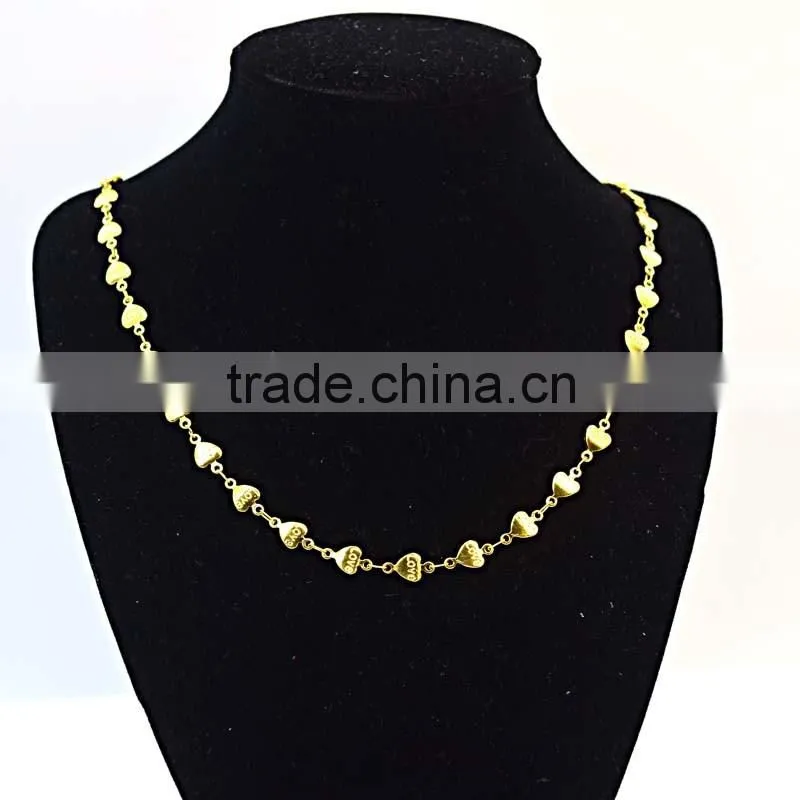 Special necklace jewelry gold hot selling necklace chain