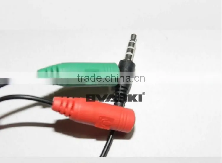 new products 2016 3.5mm jack 1male to 2 female car aux audio usb cable audio cable bulk buy from china free samples