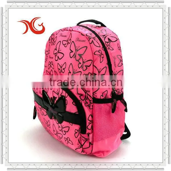butterfly children school bag for girl's