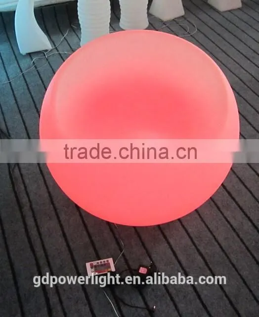 New PE plastic Chair with LED light and remote control YXF-6565C
