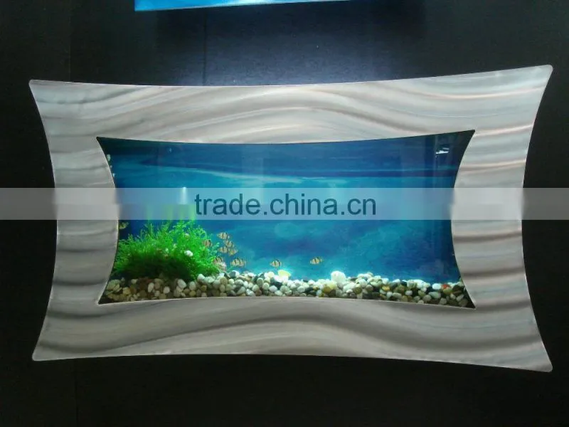 NEW ALUMINUM FRAME WALL HANGING AQUARIUM,WALL-MOUNTED AQUARIUM,WALL AQUARIUM FISH TANK