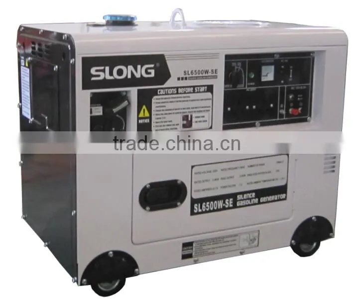 2014 NEW! petrol generator with canopy 2kw small power silent type