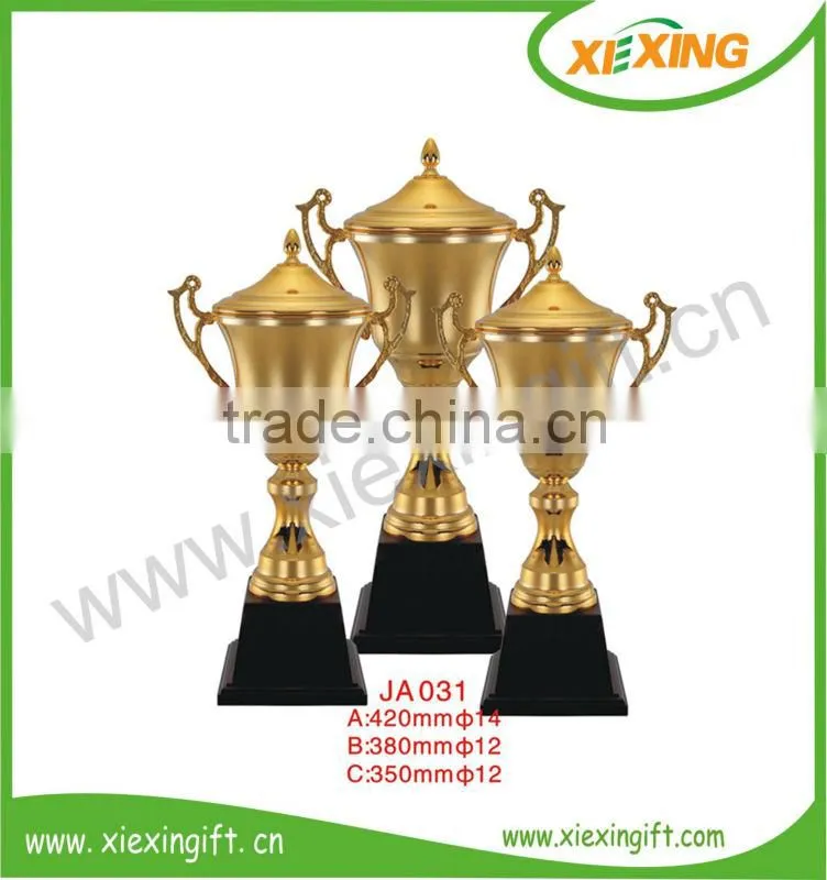 2014 hot trophy gifts big 3D golden angel metal trophy