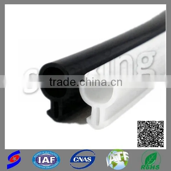 silicone rubber door sealing gasket slot type