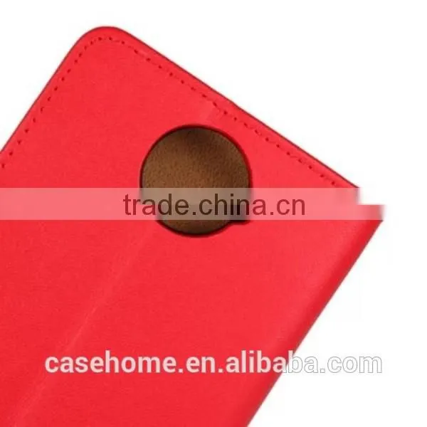 Leather Wallet Stand Card Flip Case Cover For HTC One X