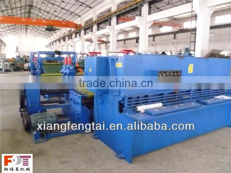 Cut To Length Line And Slitting Used To Straighten The Steel Coil And Leveler Machinery