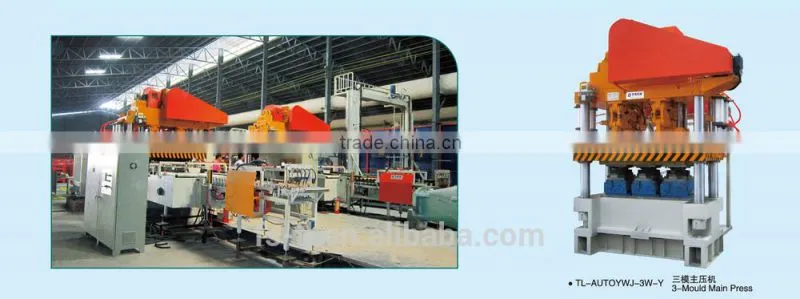 Factory Price Auto Roofing-Tile Triple-Acting Press Line (5+1)