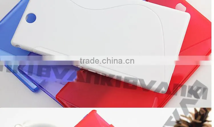New S Line TPU Silicone Gel case for Sony Xperia Z Ultra XL39h 2015 new products wholesale price wholesale manufacturer