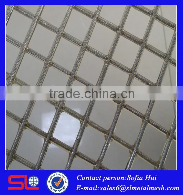 Reinforced with Steel Cable and Kevlar Rope polyurethane screen mesh from Hebeishuolong metal product Co,.Ltd