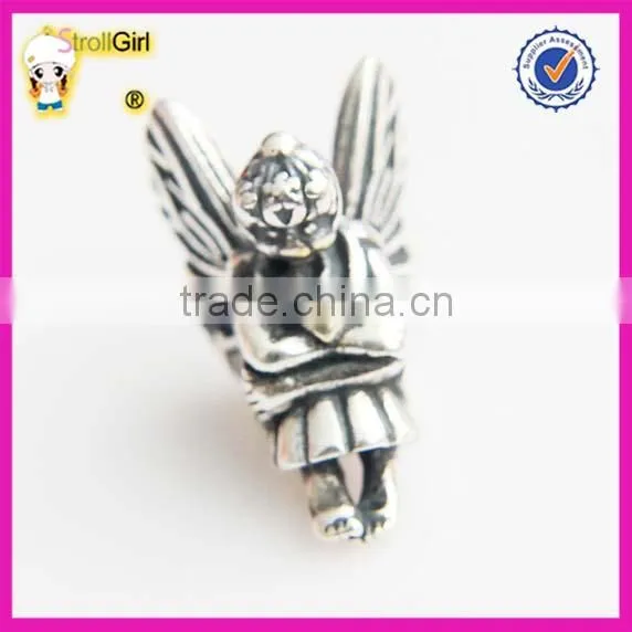 Animal charm sterling silver 925 Lovely Monkey beads fit European Bracelet
