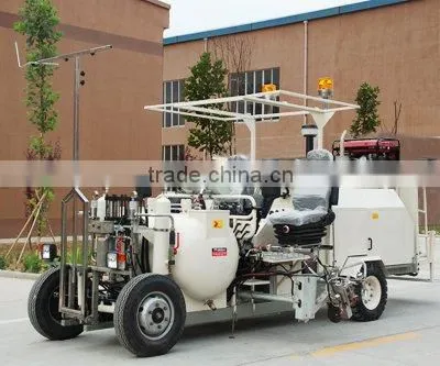 Factory Direct Sell Big Driving Type Hot Solvent Road Marking Equipment