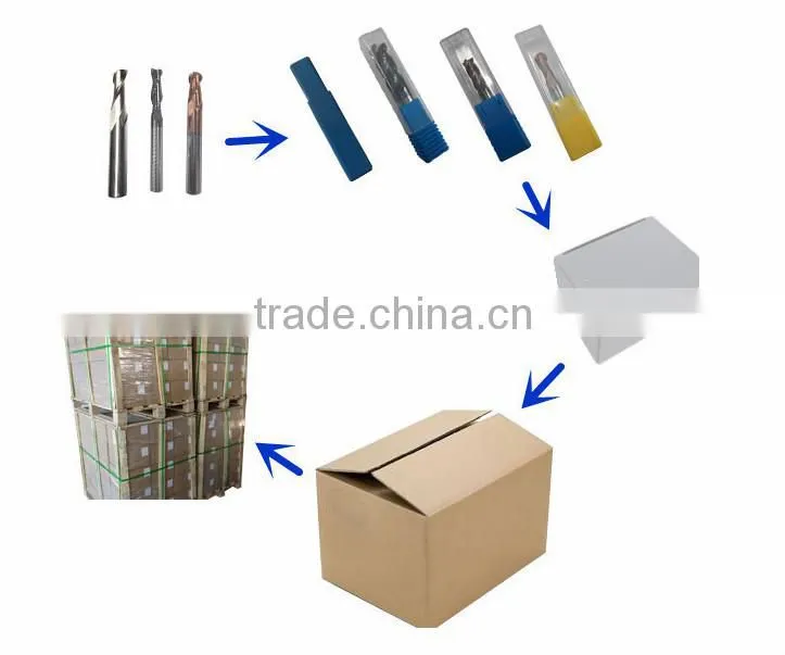 Metal working china cemented carbide end mill cutting metal,tungsten carbide cutting tools milling cutter