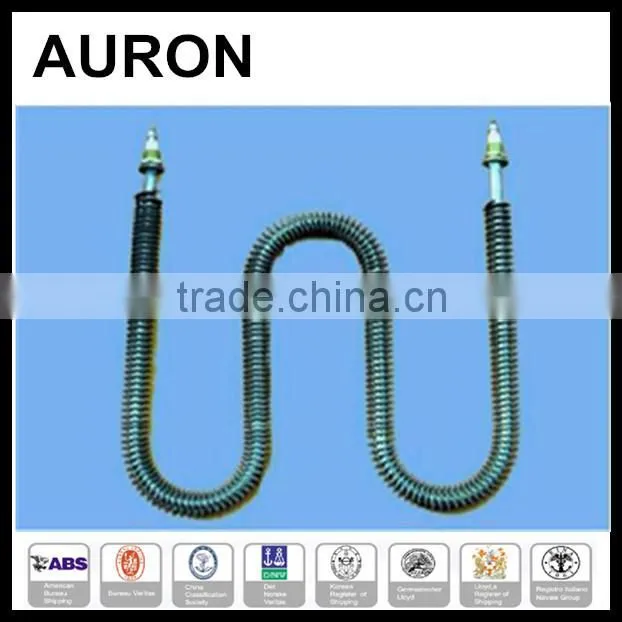 AURON/HEATWELL stainless steel finned heat tube/pipe/electric ss finned heat tube/pipe/ss finned heat tube/pipe
