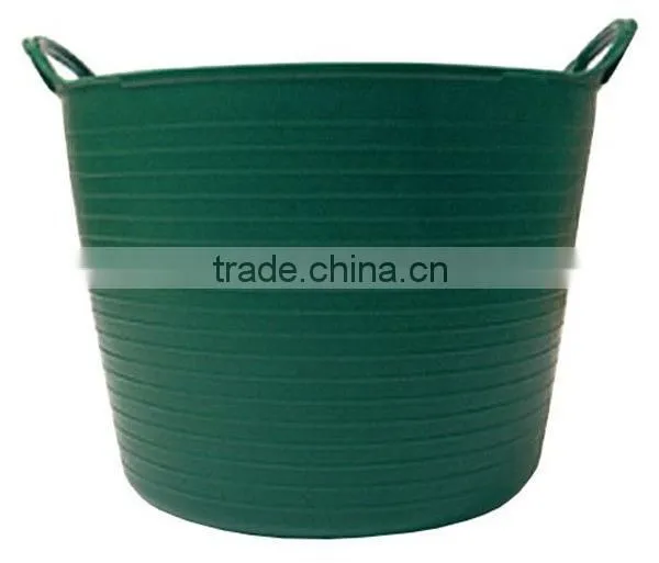 plastic beer tubs,flexible tub, plastic tub trug, storage tub