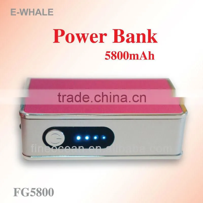 Universal power bank external battery charger 5800mAh