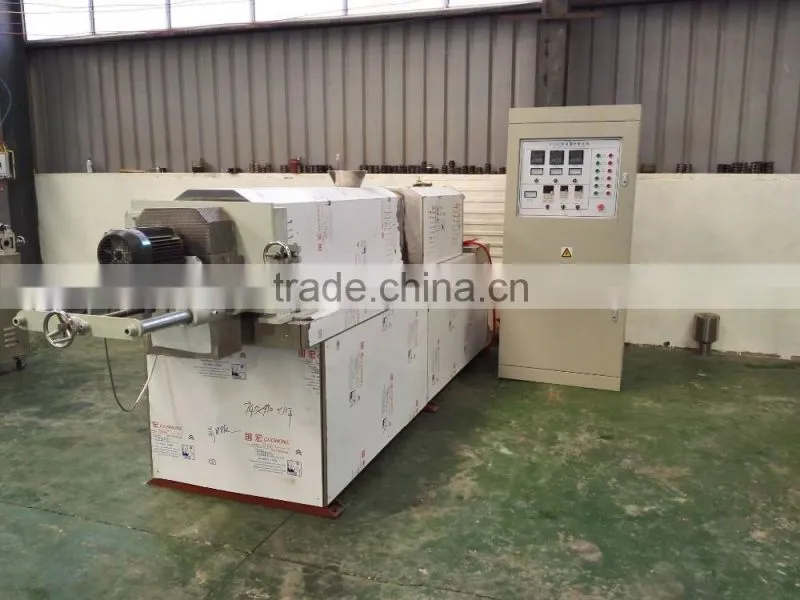 (Skype/Wechat: hnlily07) Double Screws Snacks Food Extrusion Machine