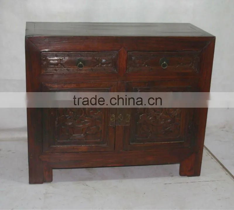 Chinese antique living room cabinet
