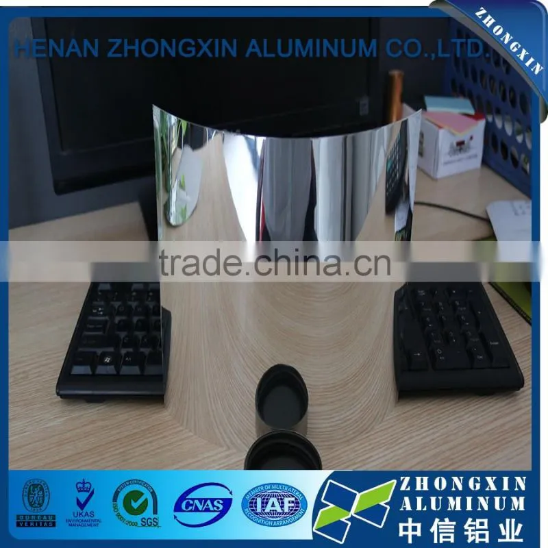 Premium 1050 mirror film cladding aluminum sheet for LED light