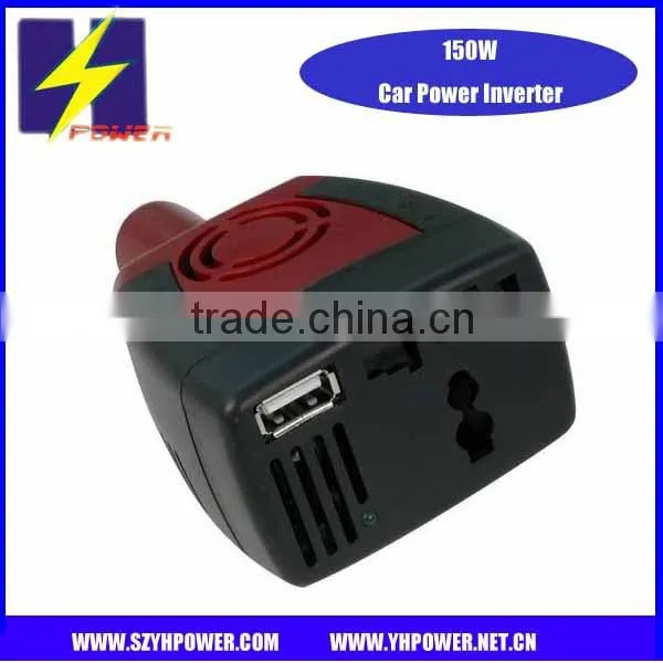 Car Inverter 150W 12V To 220V For Laptop,Camera