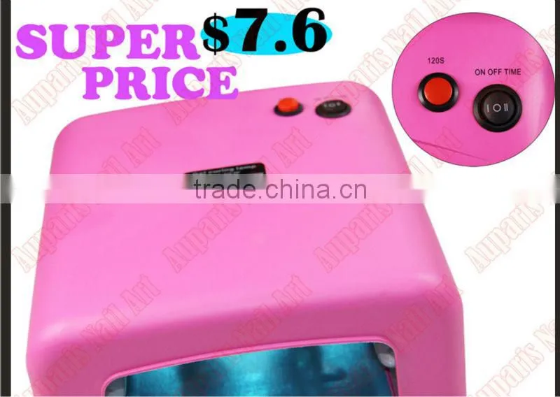 CE&ROHS, new arrival better material 36W cheapest Nail Art Dryer Gel Curing UV Lamp for nails 36W 4X 9W Light Tube#8334