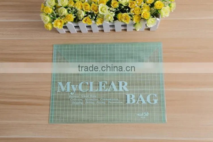 Business file collection document presentation A4 FC size PP plastic my clear bag