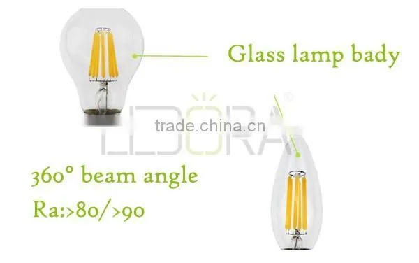 T25 e27 old edison led filament bulbs, antique edison bulbs
