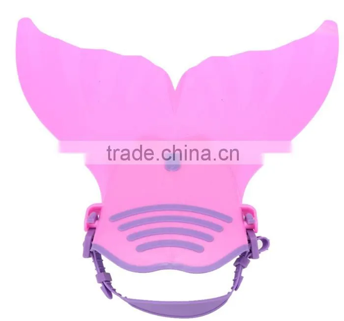 Kid Children Swimming Fins Training Flipper Mermaid Swim Fin Swimming Foot Flipper Diving Feet Tail Monofin