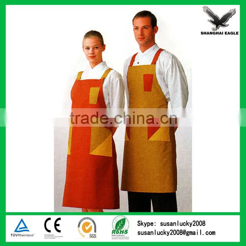 New Cute BowKnot Women Kitchen Restaurant Bib Cooking Bibapron With Pocket Gift