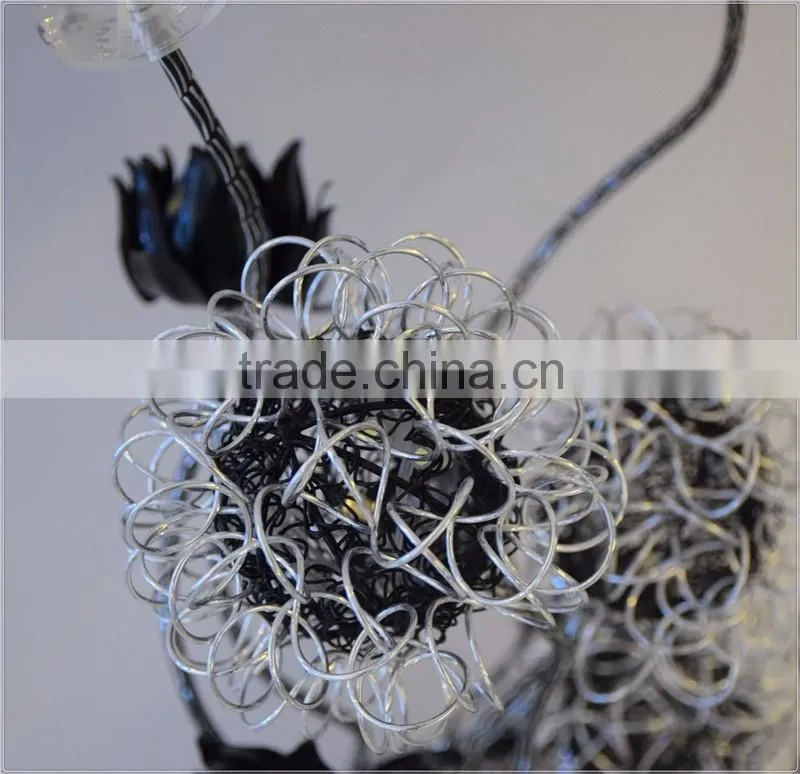 indoor decoration aluminum led table lamp wire lamp fashionable design