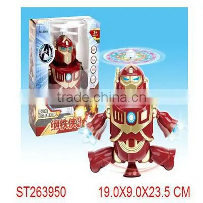 Ironman toys dancing robot