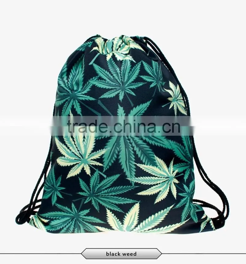 Digital Printing nylon fabric shopping bags,backpack ,drawstring bag ,CMYK printing