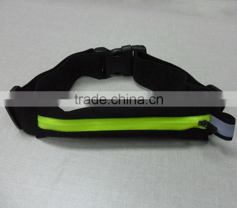 Wholesale custom sport waistbag for outdoor/Factory comfortable sport gym waistbag/ adjustable strap waistbag for sale