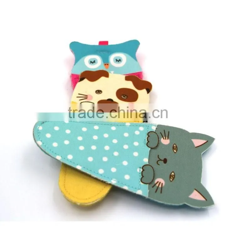 Cartoon dog scissors pouch cute small scissors holder