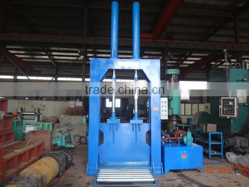Single knife hydraulic rubber bale rubber sheet cutter machine