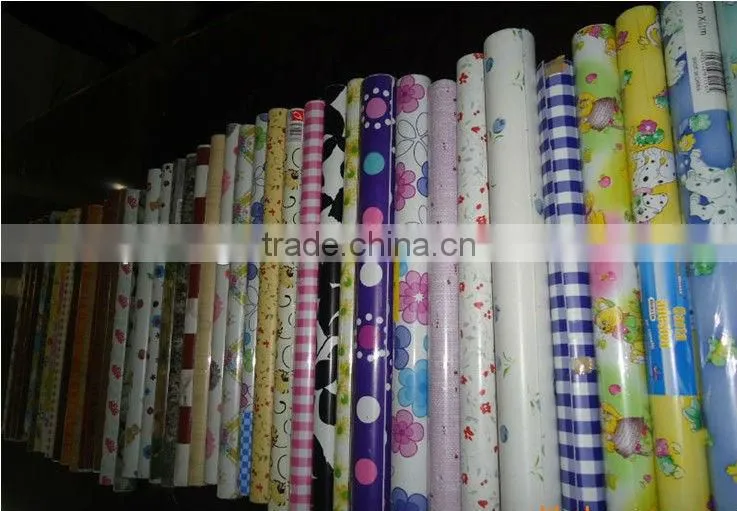 Self adhesive wood grain vinyl film W2702