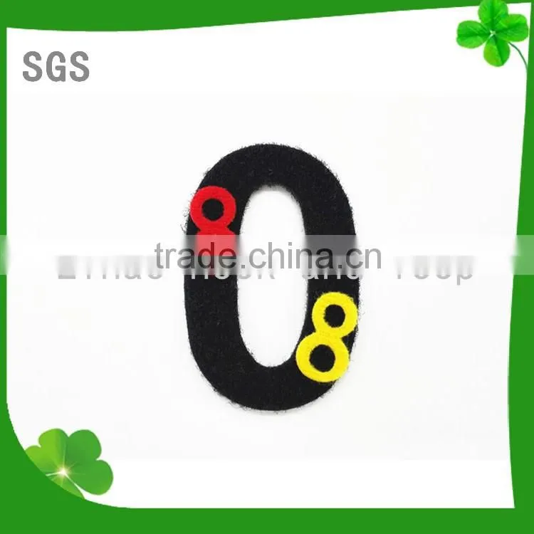 LH T-shirt hook and loop Letters