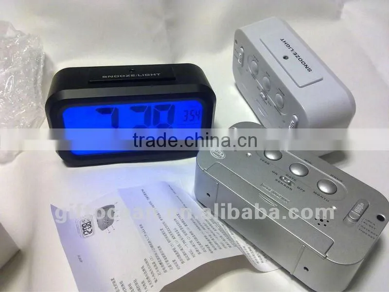 lowest price digital intelligent clock, LCD clock, digital smart light clock