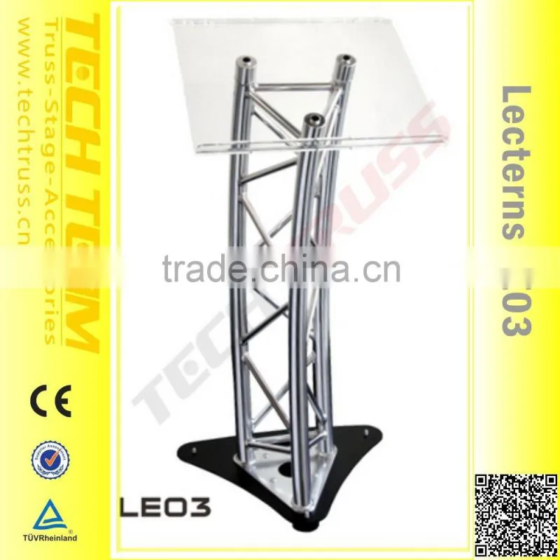 LE06 high quality and stable , conference the platform ,metal lectern