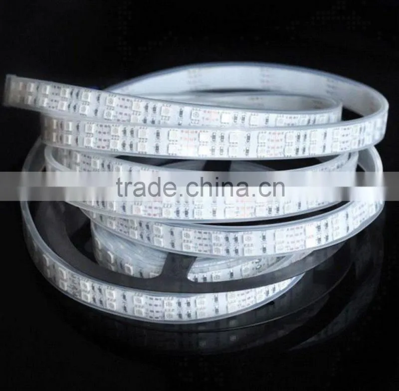 double row 5050 144w RGB 120 leds strips LED 5m 12v