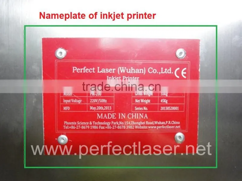 Expire Date and Batch Code logo date ink Printer machine
