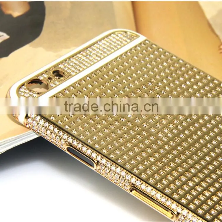 Mobile phone repair parts for iphone 6 diamond backcover for iphone6 diamond housing