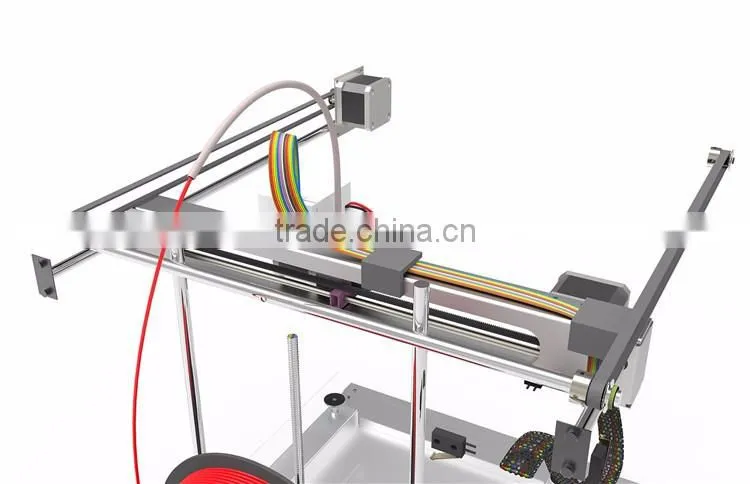 Desktop Type Digital Heated Bed 3d Printer for Rapid Prototyping Parts