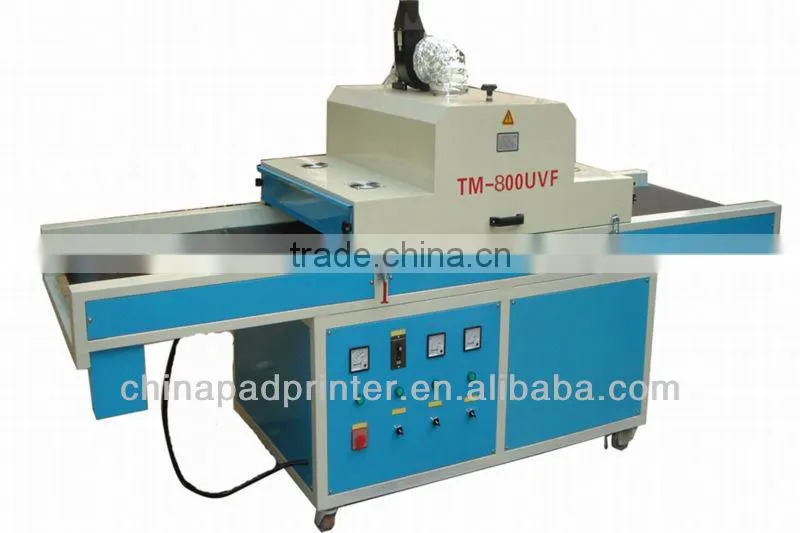 TM-800UVF Plane uv dryer for printing ink uv curing machine with belt uv dryer machine