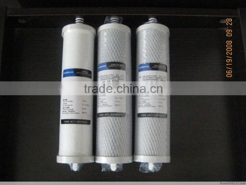 10'' water filter cartridge--Activated carbon block filter cartridge(CTO)