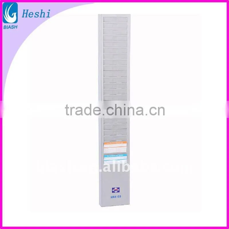 20 slot plastic time recorder card rack