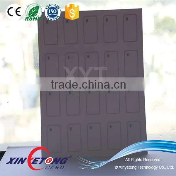 5x5 layout RFID Card Inlay sheet