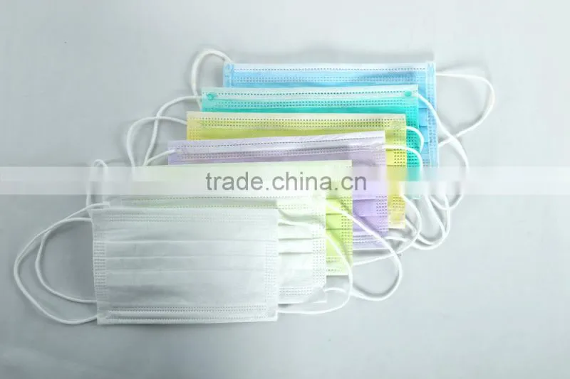 Disposable Antivirus Mouth Face Mask for Food Service