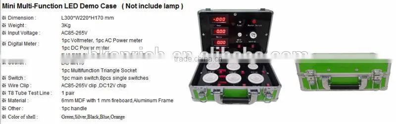 Mini LED Demo box,AC100-240V,