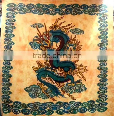 100% Cotton Plain Dyed Bed Spread