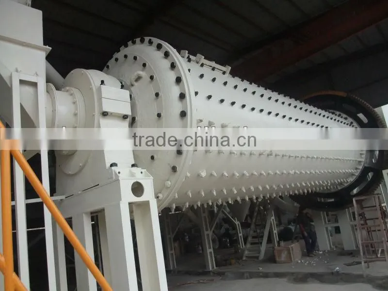 Canton Fair exhibit product Casting steel structure ball mill,industrial ball mill